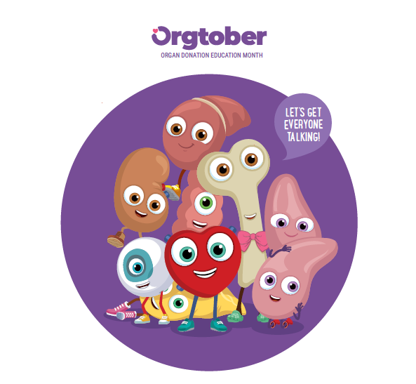 A group of Orgamites characters 